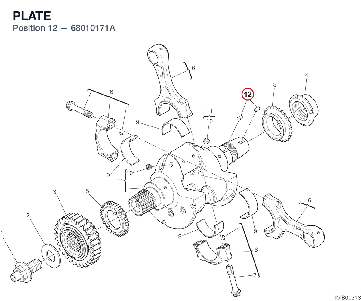 PLATE 68010171A diagram position