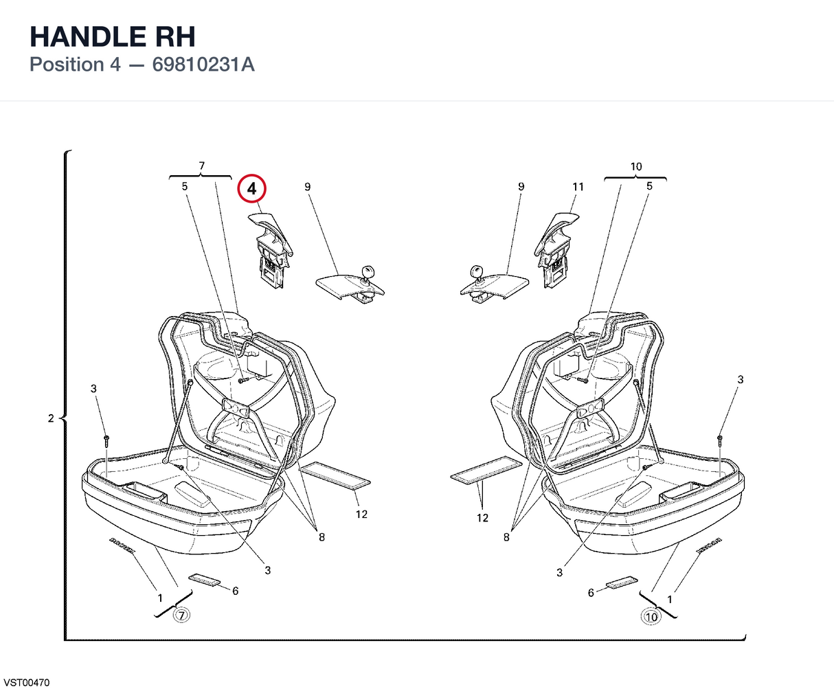 HANDLE RH