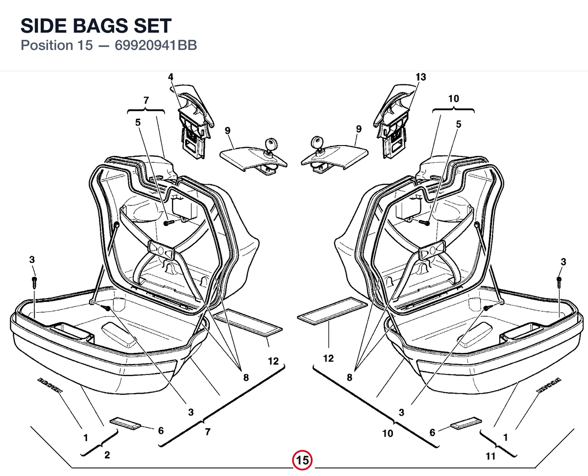 SIDE BAGS SET