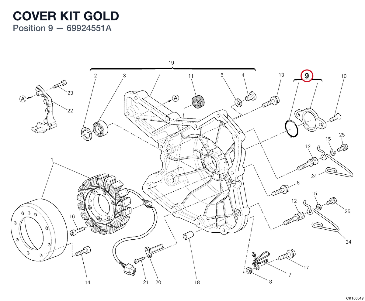 COVER KIT GOLD