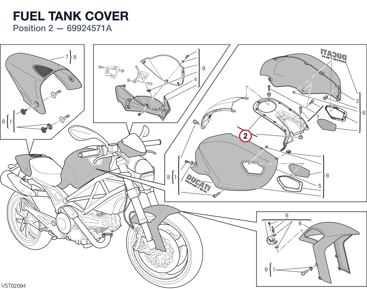 FUEL TANK COVER
