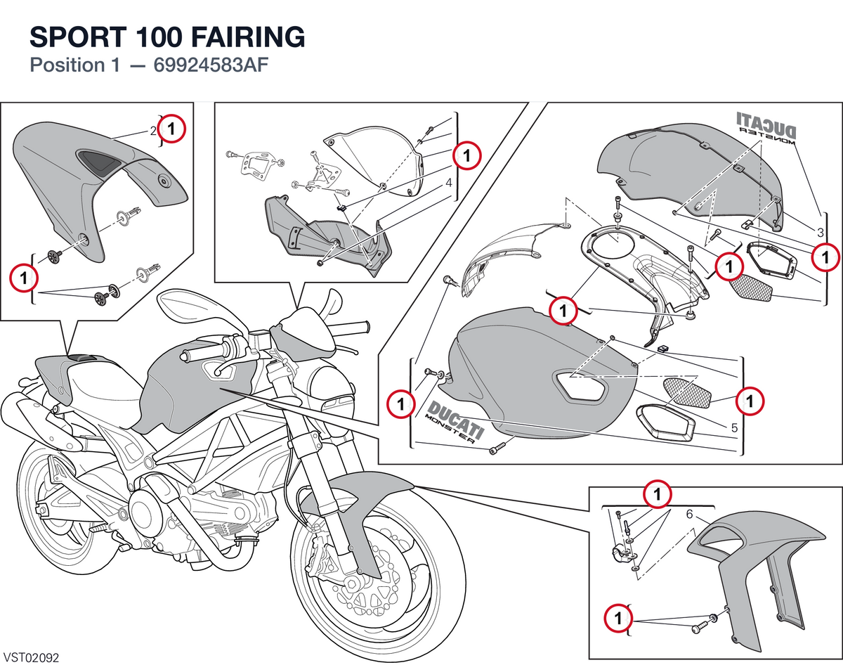 SPORT 100 FAIRING