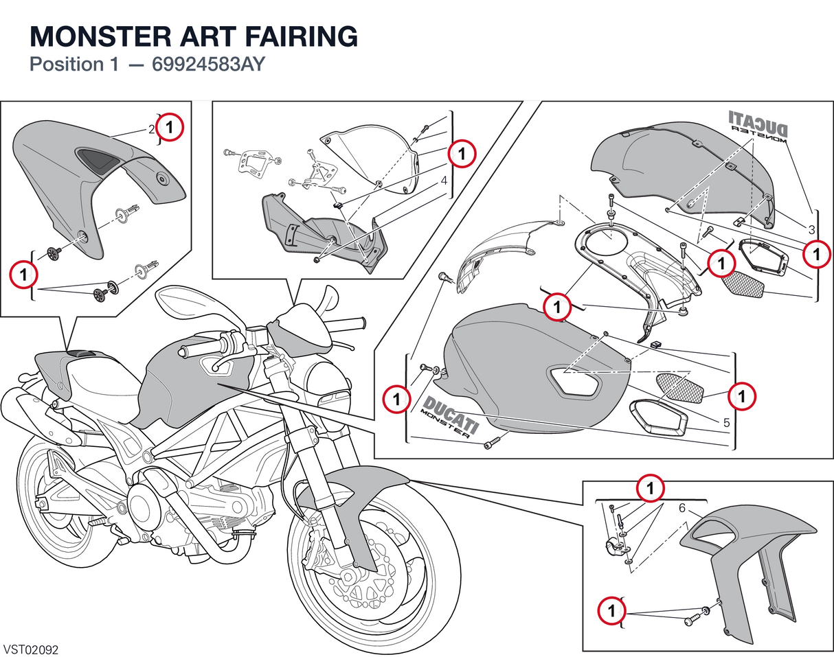 MONSTER ART FAIRING