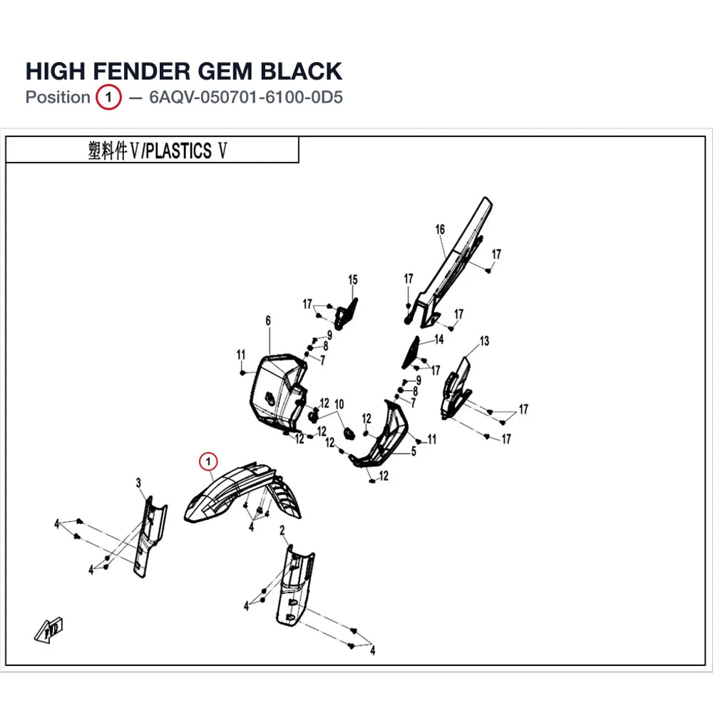 HIGH FENDER product image