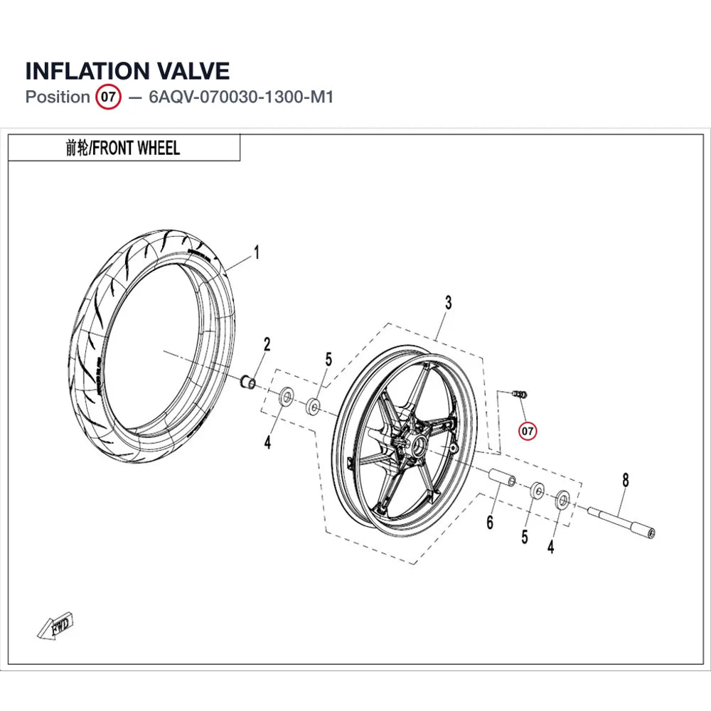 INFLATION VALVE product image