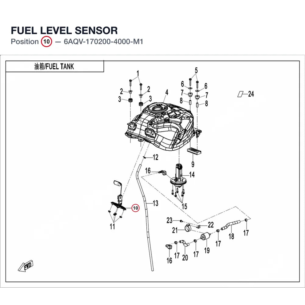 FUEL LEVEL SENSOR product image
