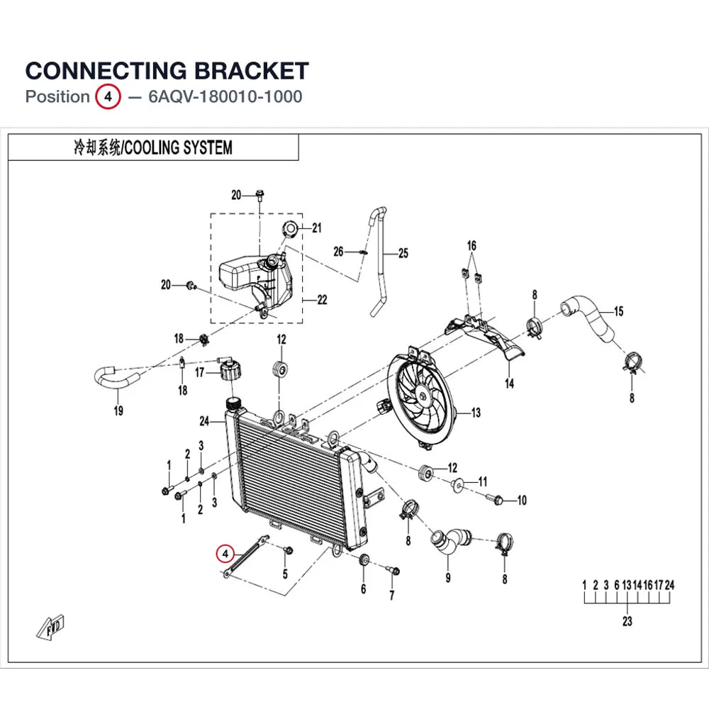 CONNECTING BRACKET product image