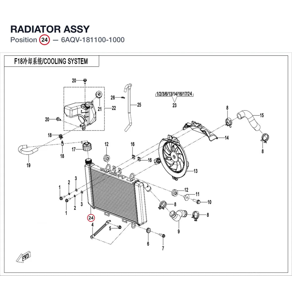 RADIATOR ASSY product image