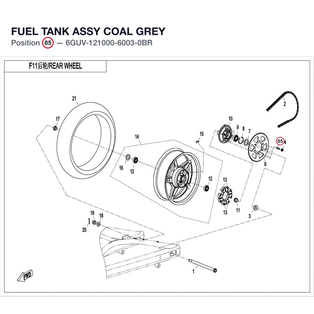 FUEL TANK ASSY product image