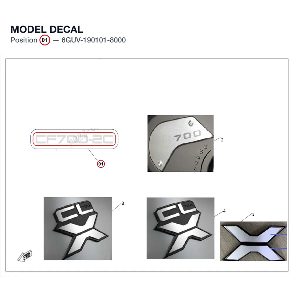 MODEL DECAL product image