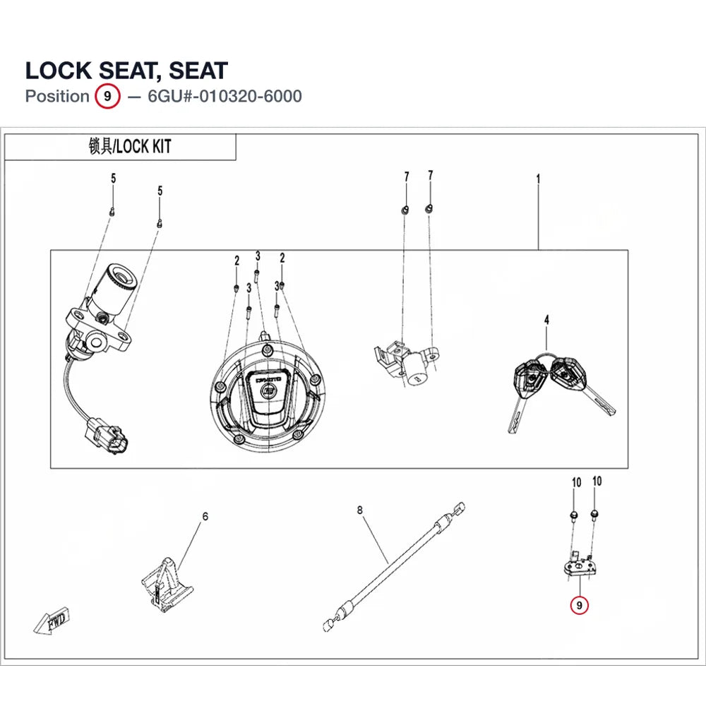 LOCK SEAT, SEAT product image