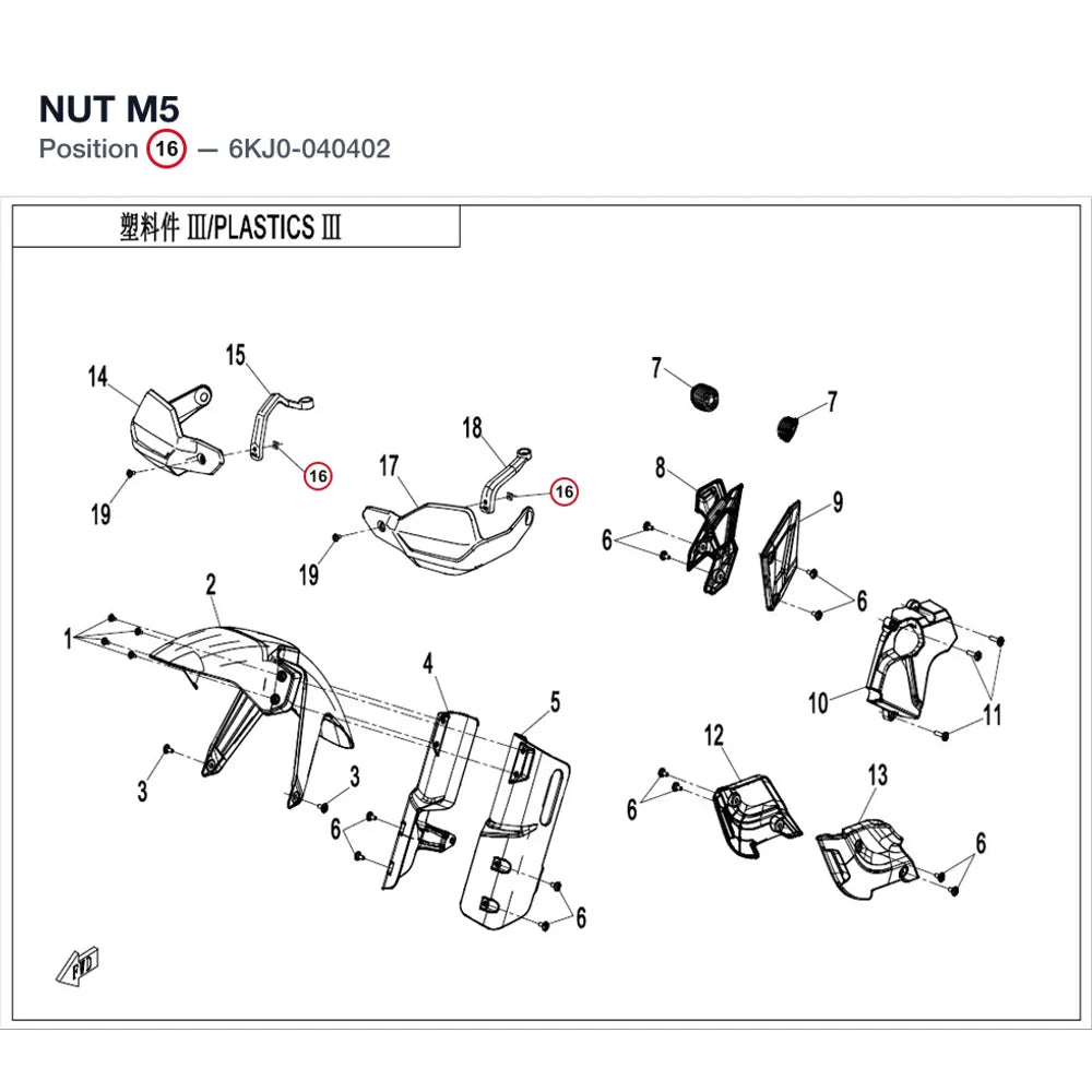 NUT M5 product image
