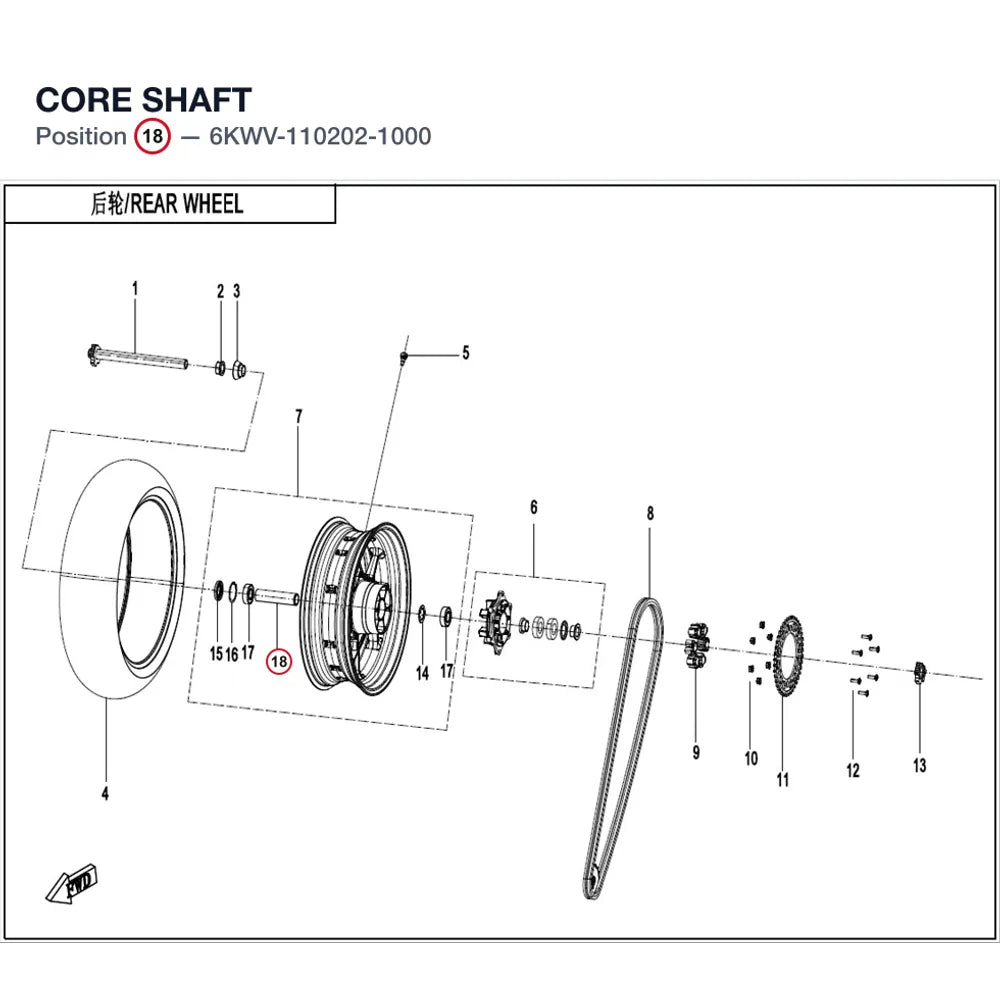 CORE SHAFT product image