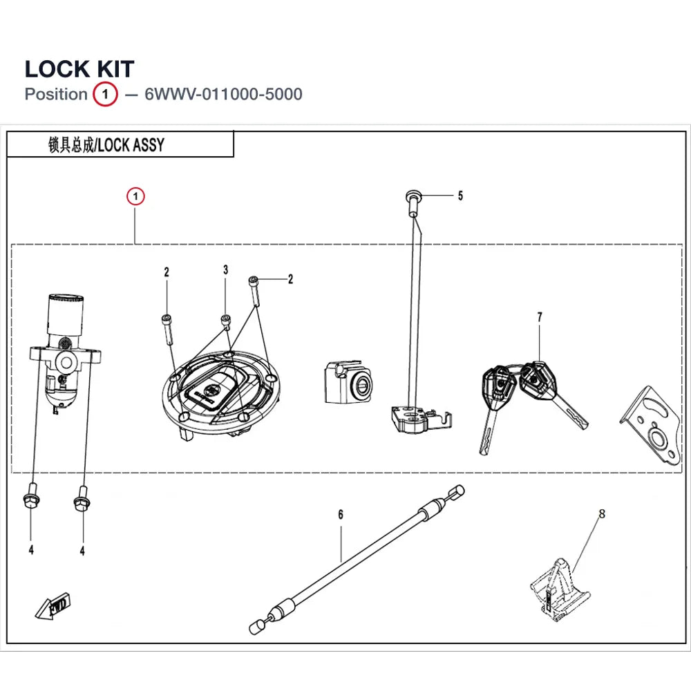 LOCK KIT product image