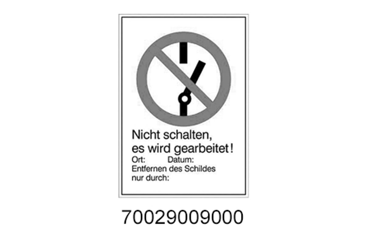 PROHIBITION SIGN