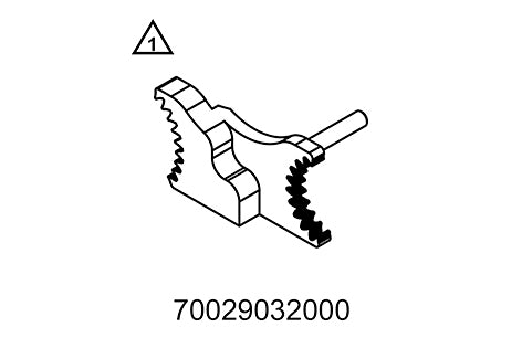 GEAR WHEEL HOLDING BLOCK ZERO product image