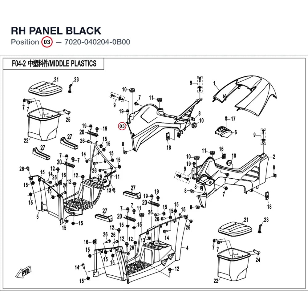 RH PANEL product image