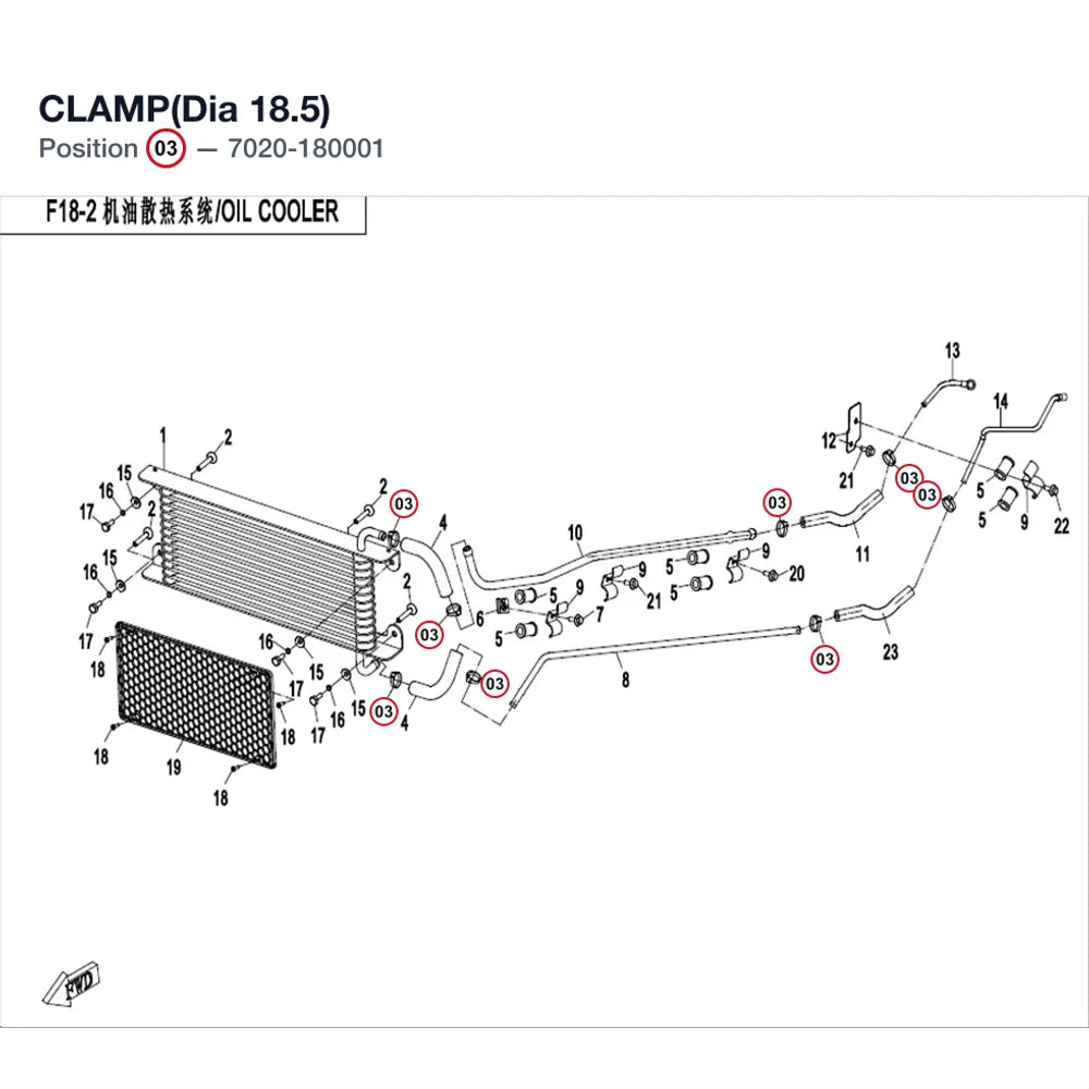 CLAMP(Dia 18.5) product image