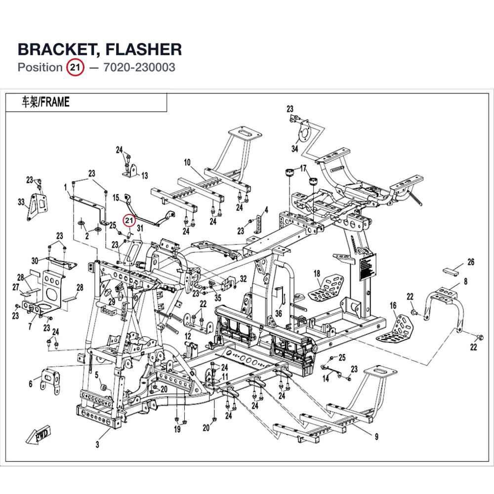 BRACKET, FLASHER product image