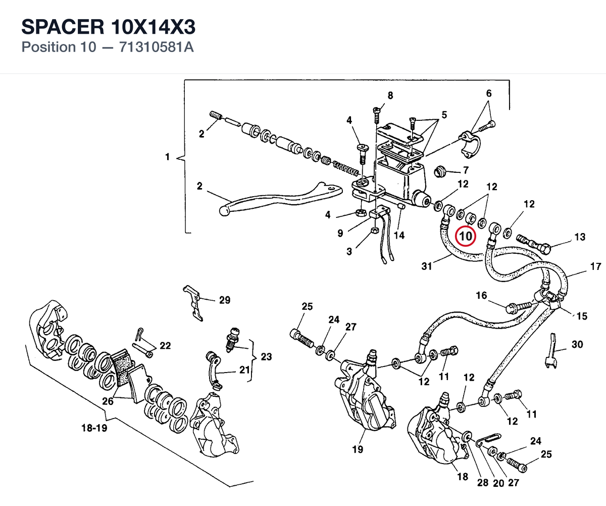 SPACER 10X14X3