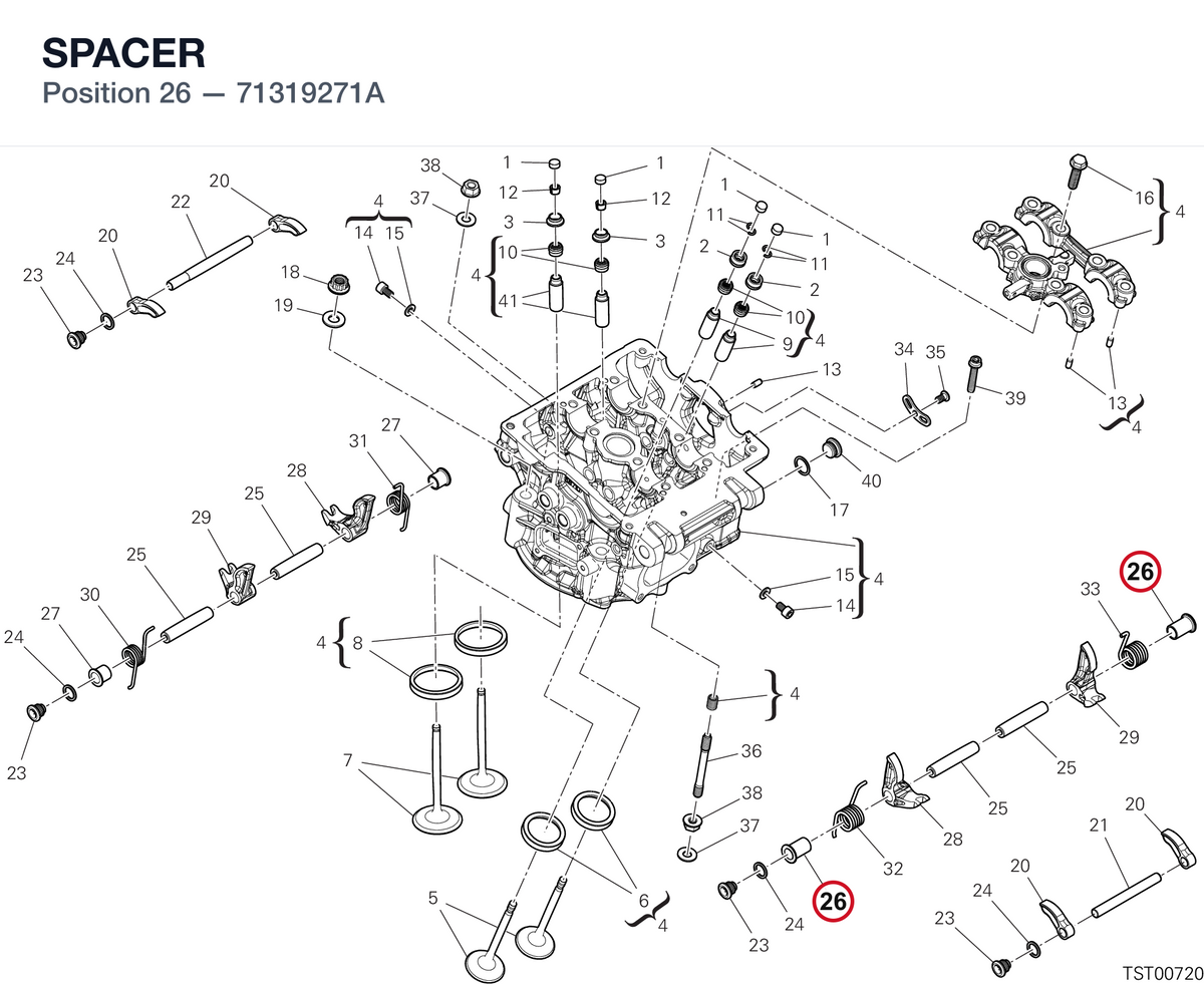 SPACER 71319271A diagram position