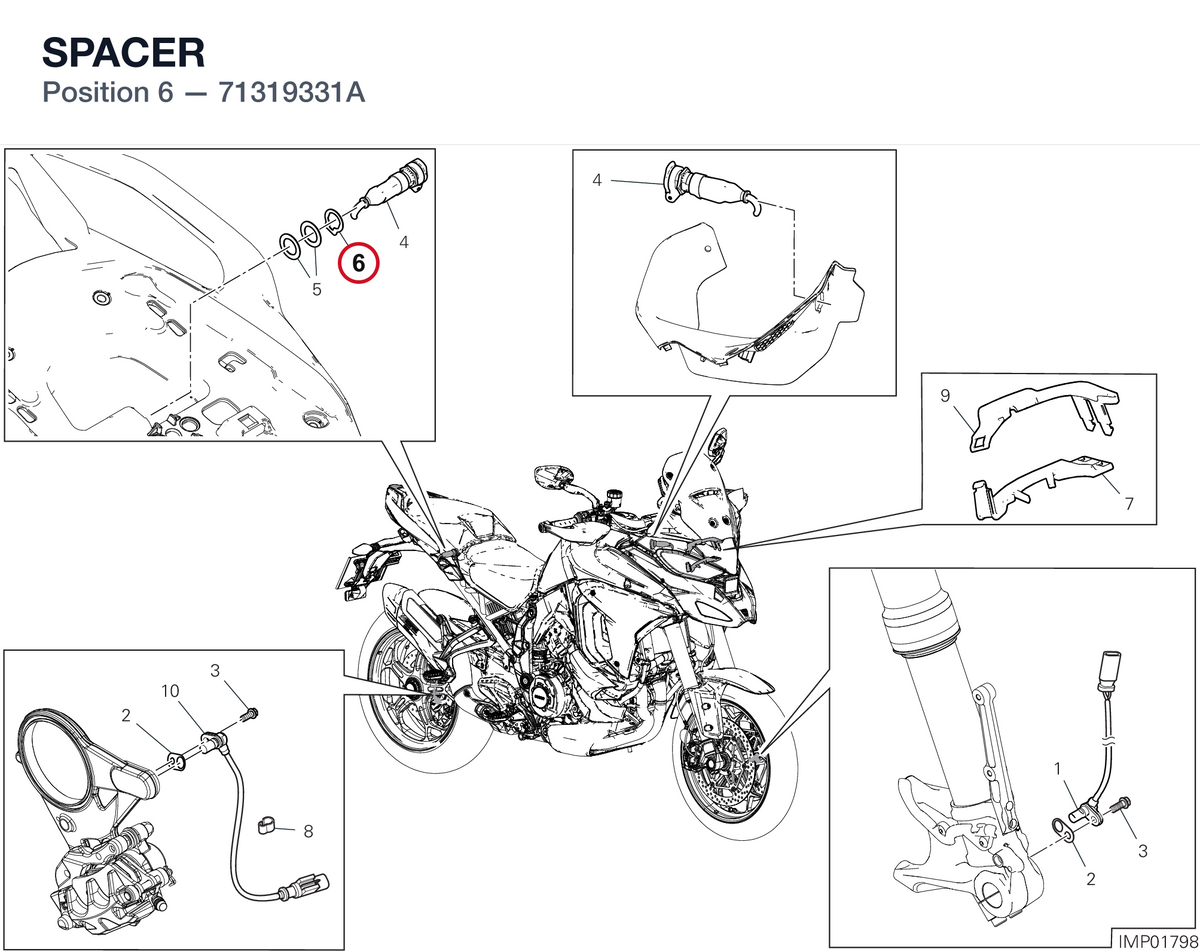 SPACER 71319331A diagram position