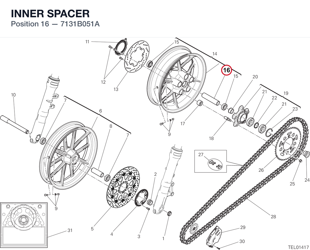 INNER SPACER 7131B051A diagram position
