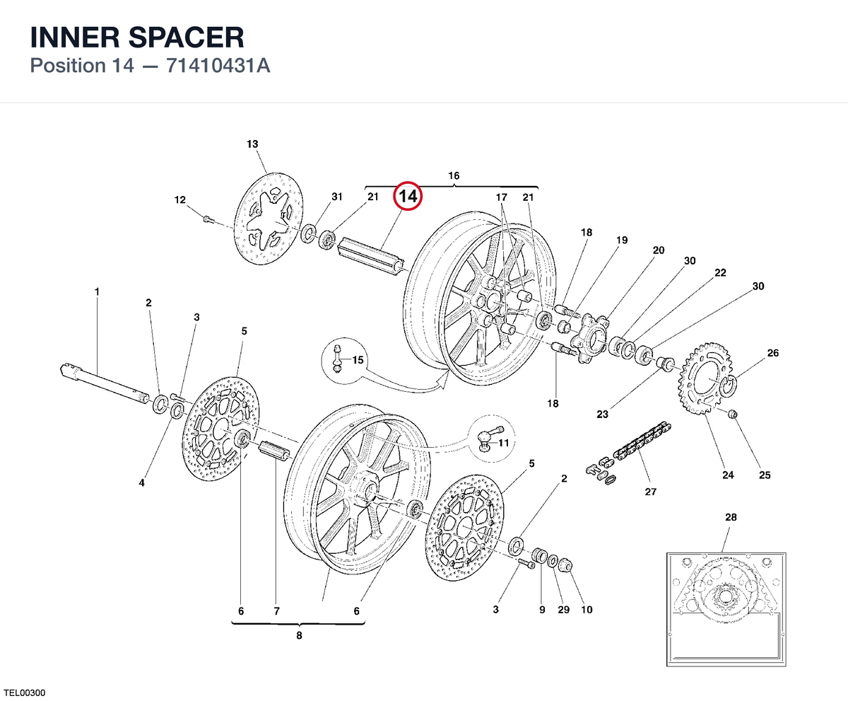 INNER SPACER 71410431A diagram position