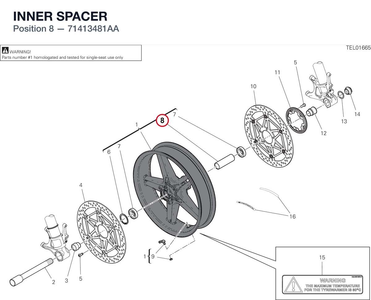 INNER SPACER 71413481AA diagram position
