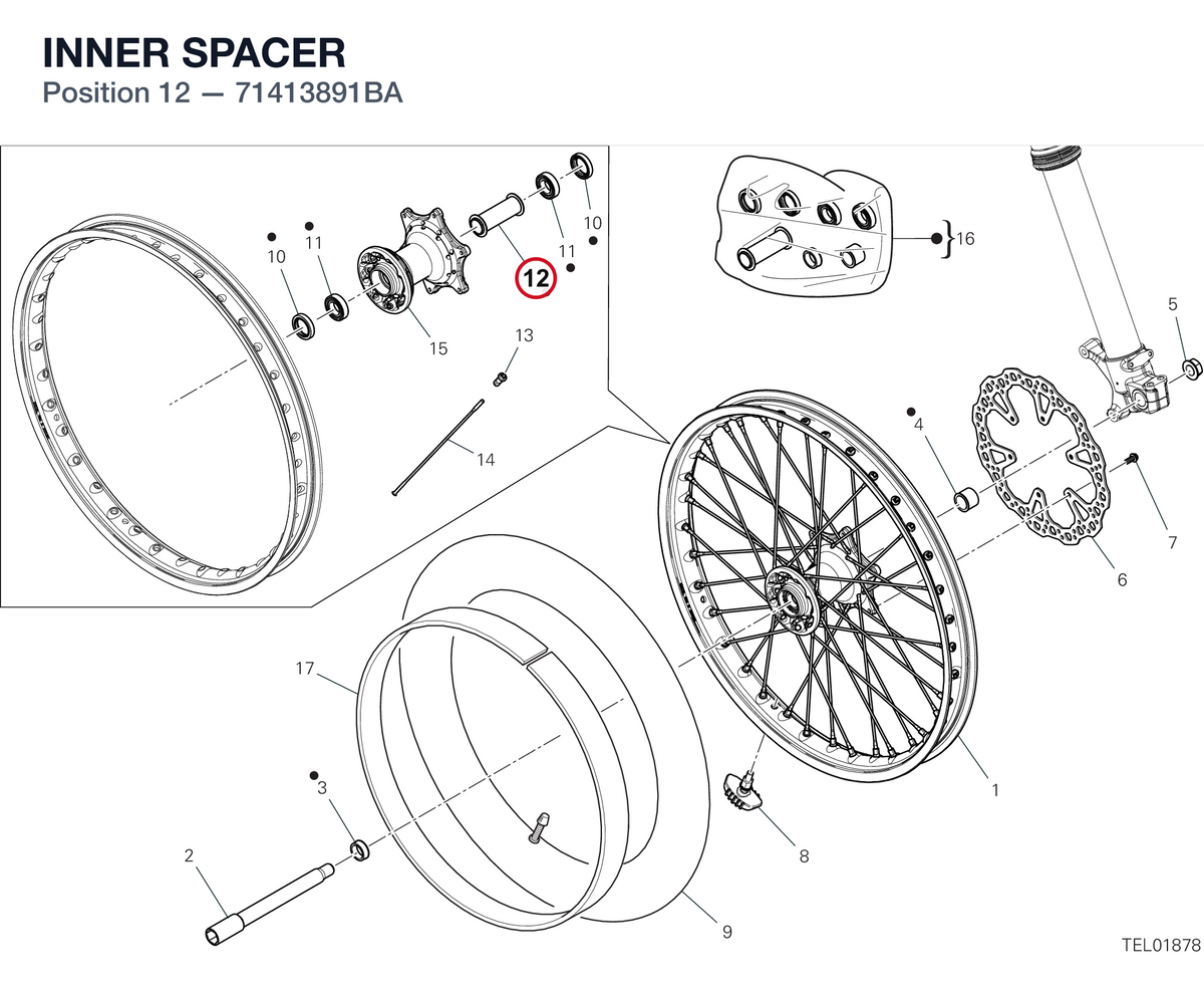 INNER SPACER 71413891BA diagram position