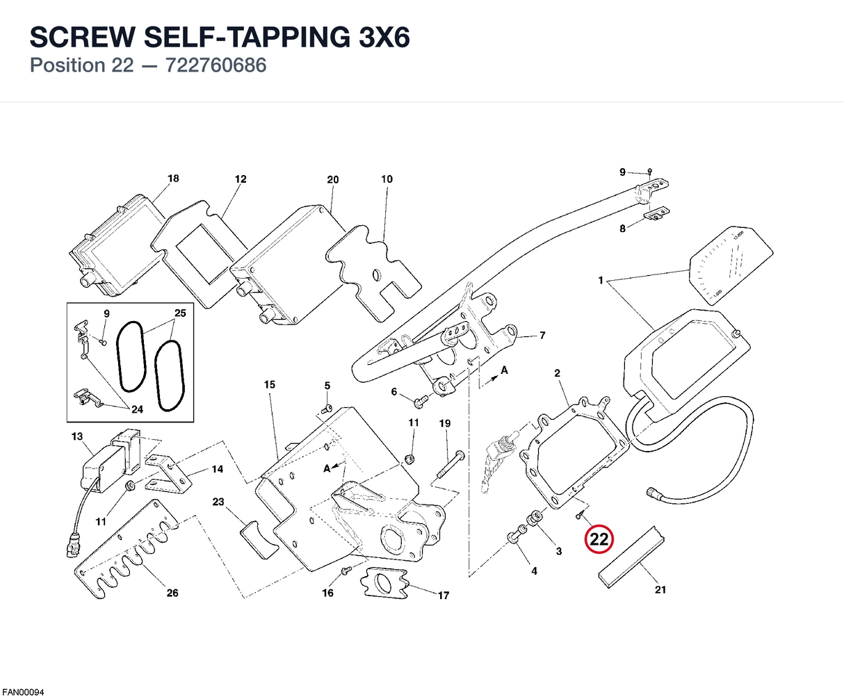 SCREW SELF-TAPPING 3X6