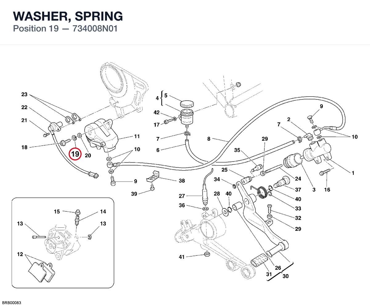 WASHER, SPRING 734008N01 diagram position