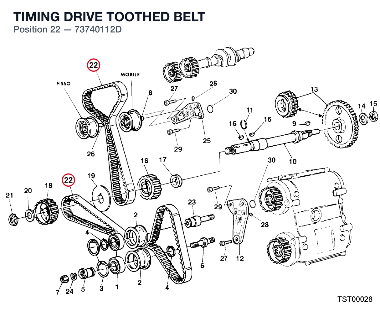 TIMING DRIVE TOOTHED BELT