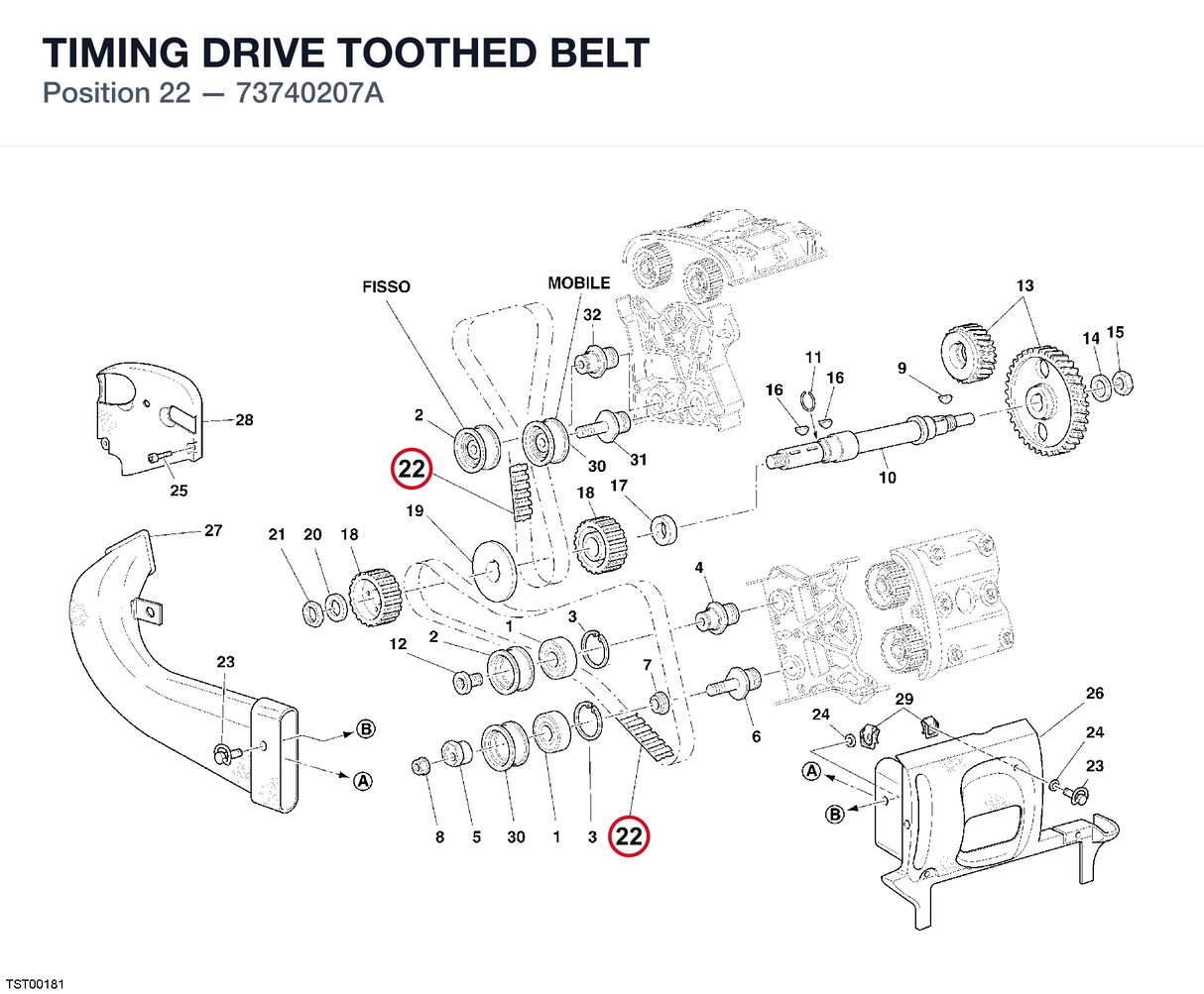 TIMING DRIVE TOOTHED BELT