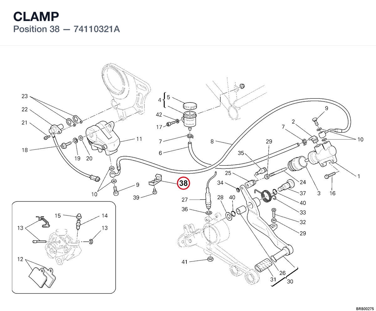 CLAMP 74110321A diagram position