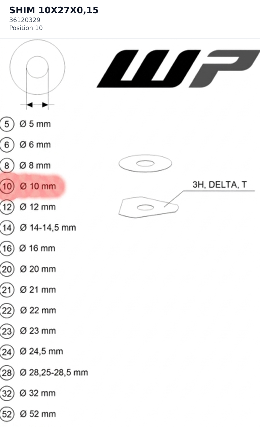 Diagram preview: SHIM 10X27X0,15 (36120329)