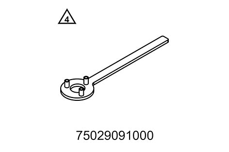 HOLDING SPANNER FOR FLYWHEEL product image