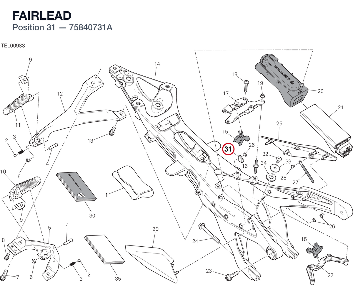 FAIRLEAD 75840731A diagram position