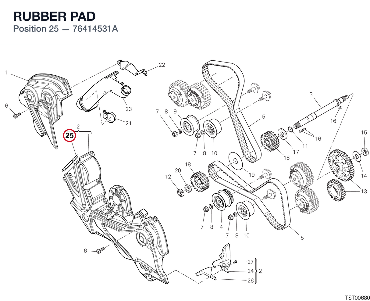RUBBER PAD