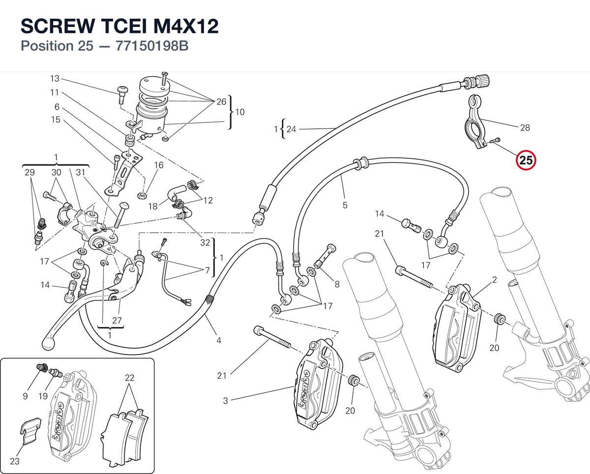 SCREW TCEI M4X12