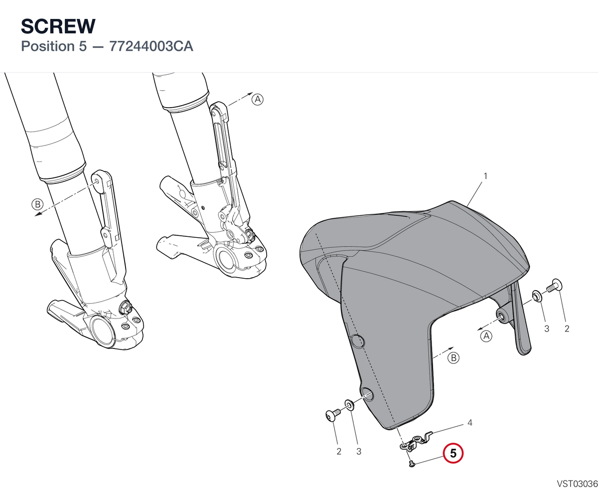 SCREW 77244003CA diagram position