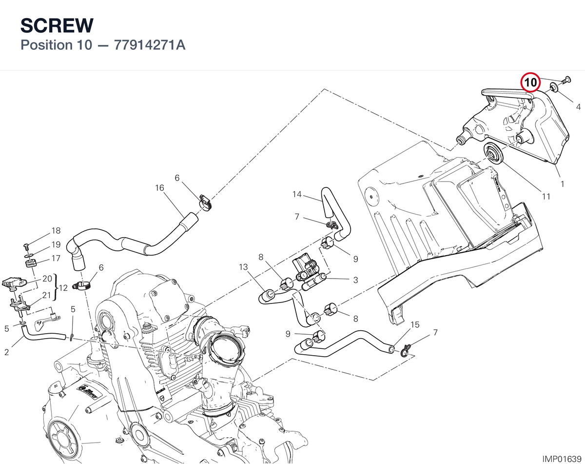 SCREW 77914271A diagram position