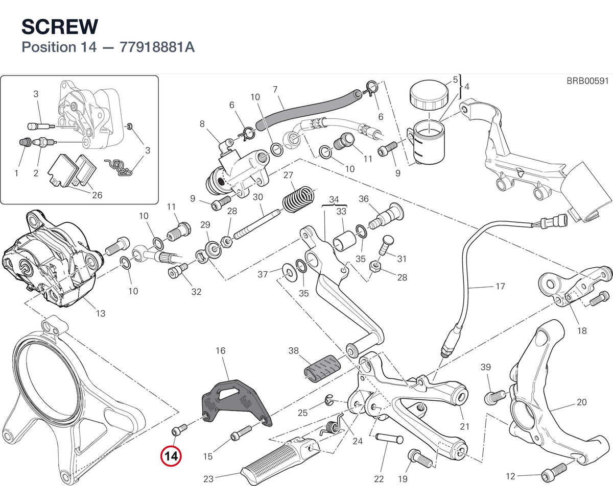 SCREW 77918881A diagram position