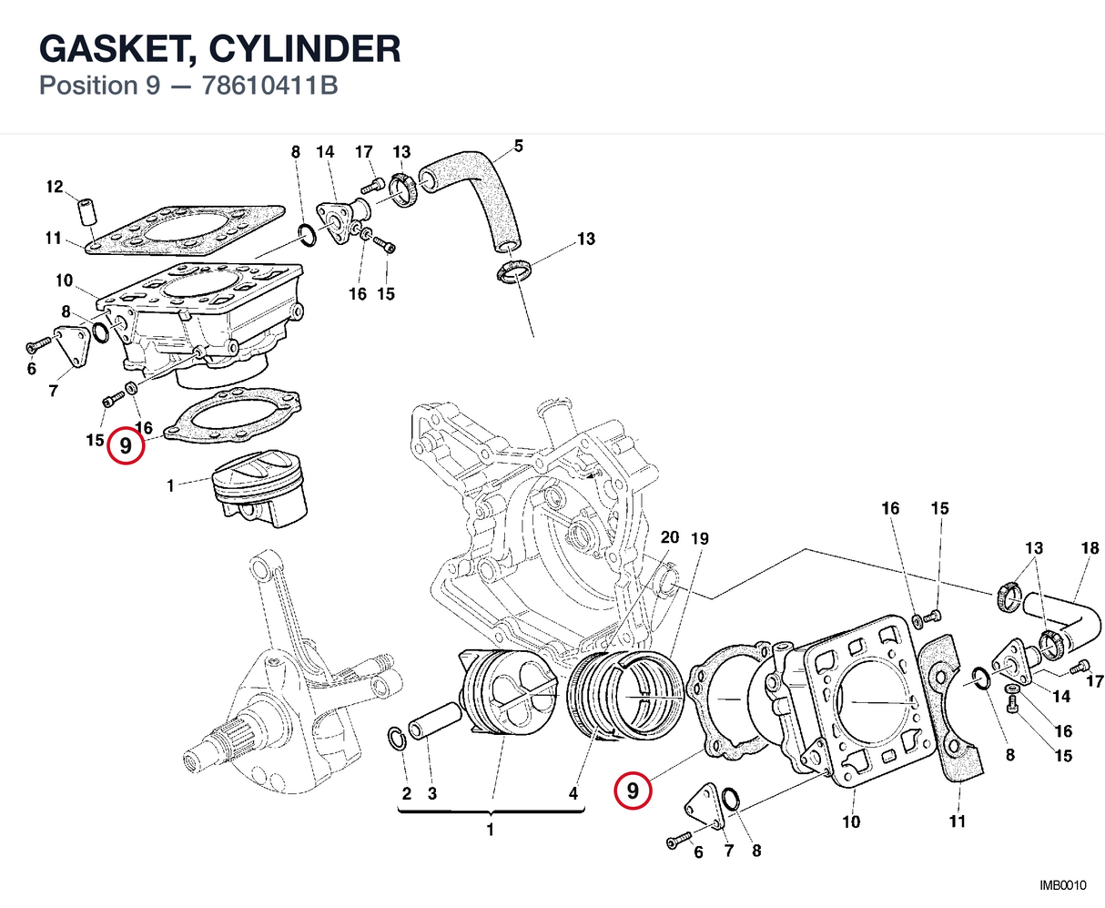GASKET, CYLINDER
