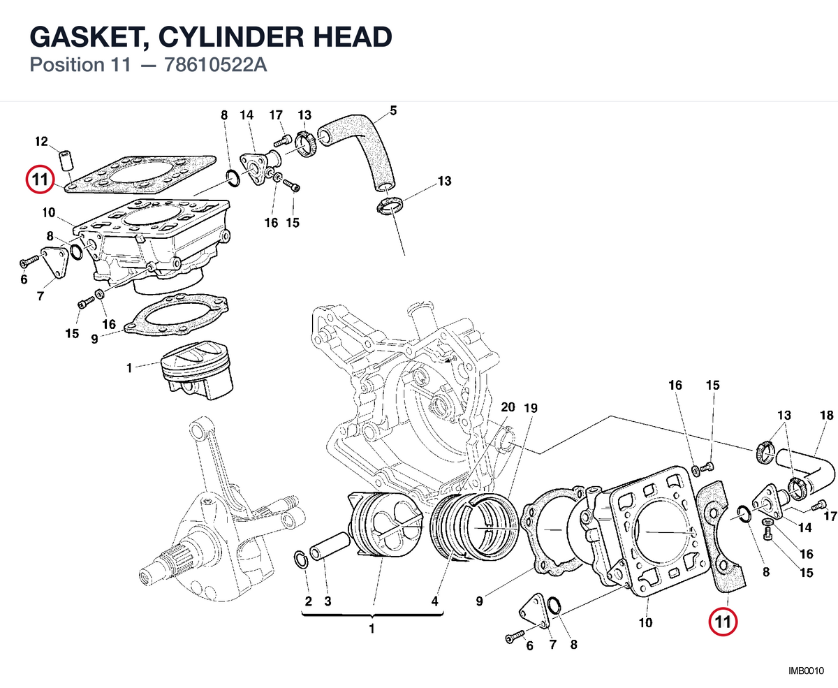GASKET, CYLINDER HEAD