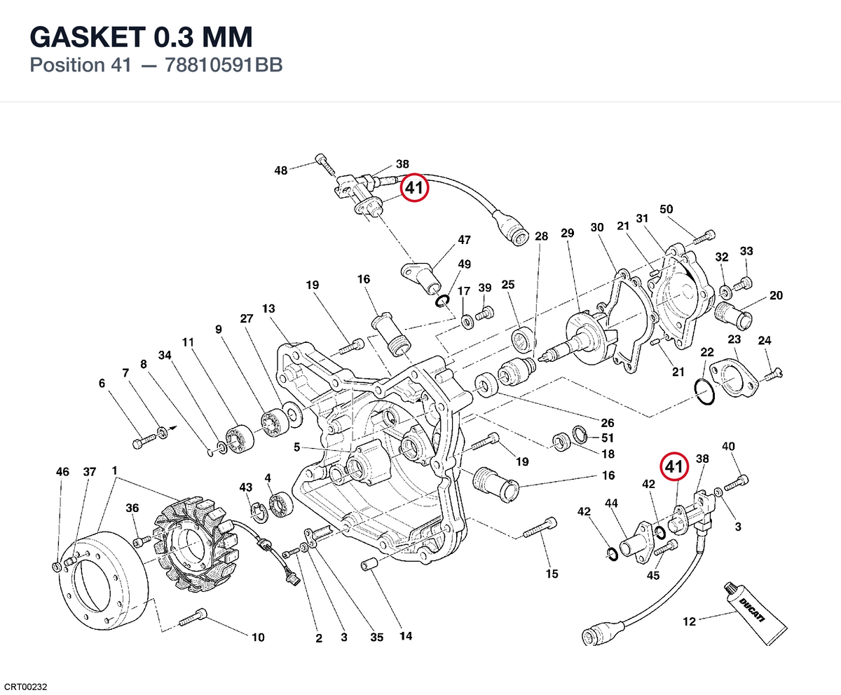 GASKET 0.3 MM