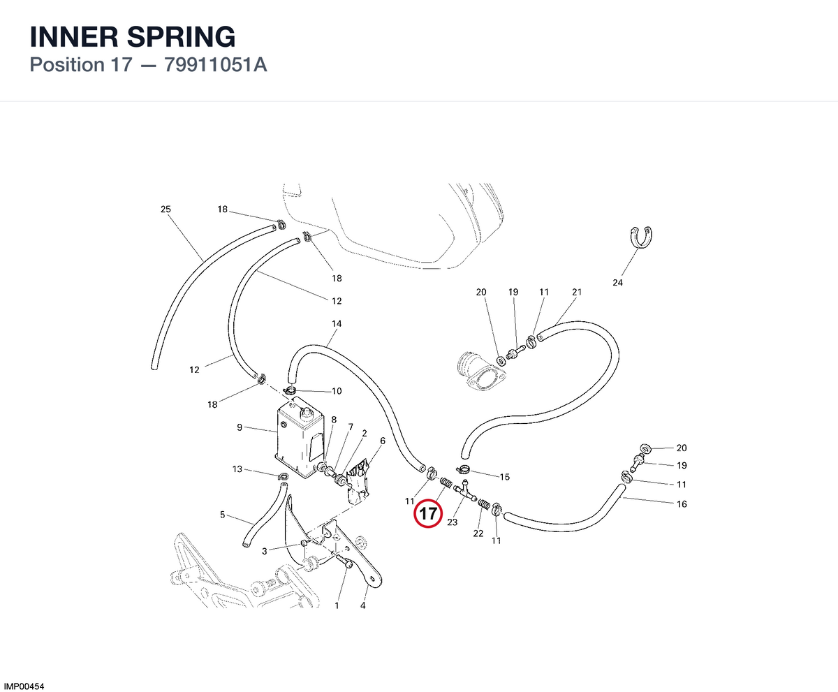 INNER SPRING 79911051A diagram position