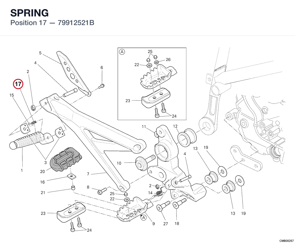 SPRING 79912521B diagram position