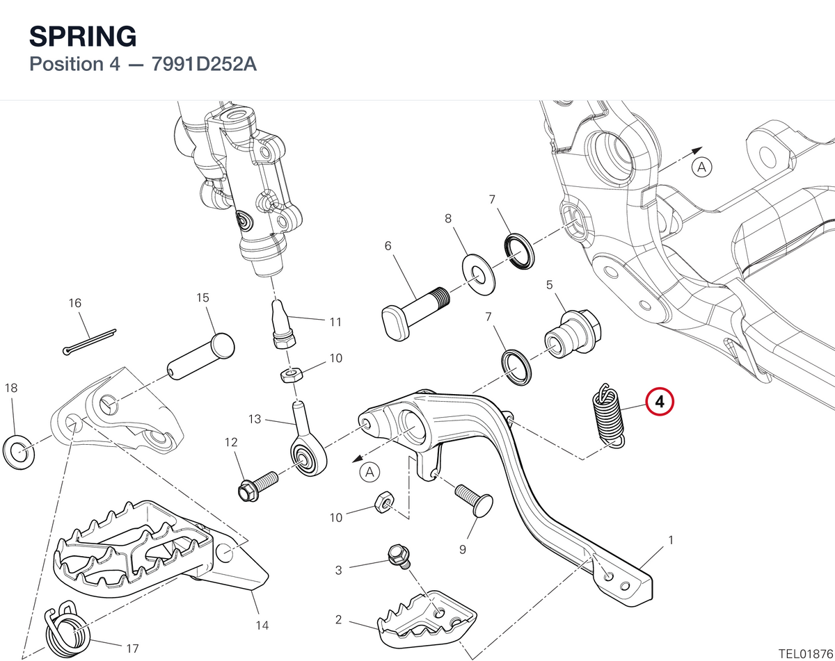 SPRING 7991D252A diagram position