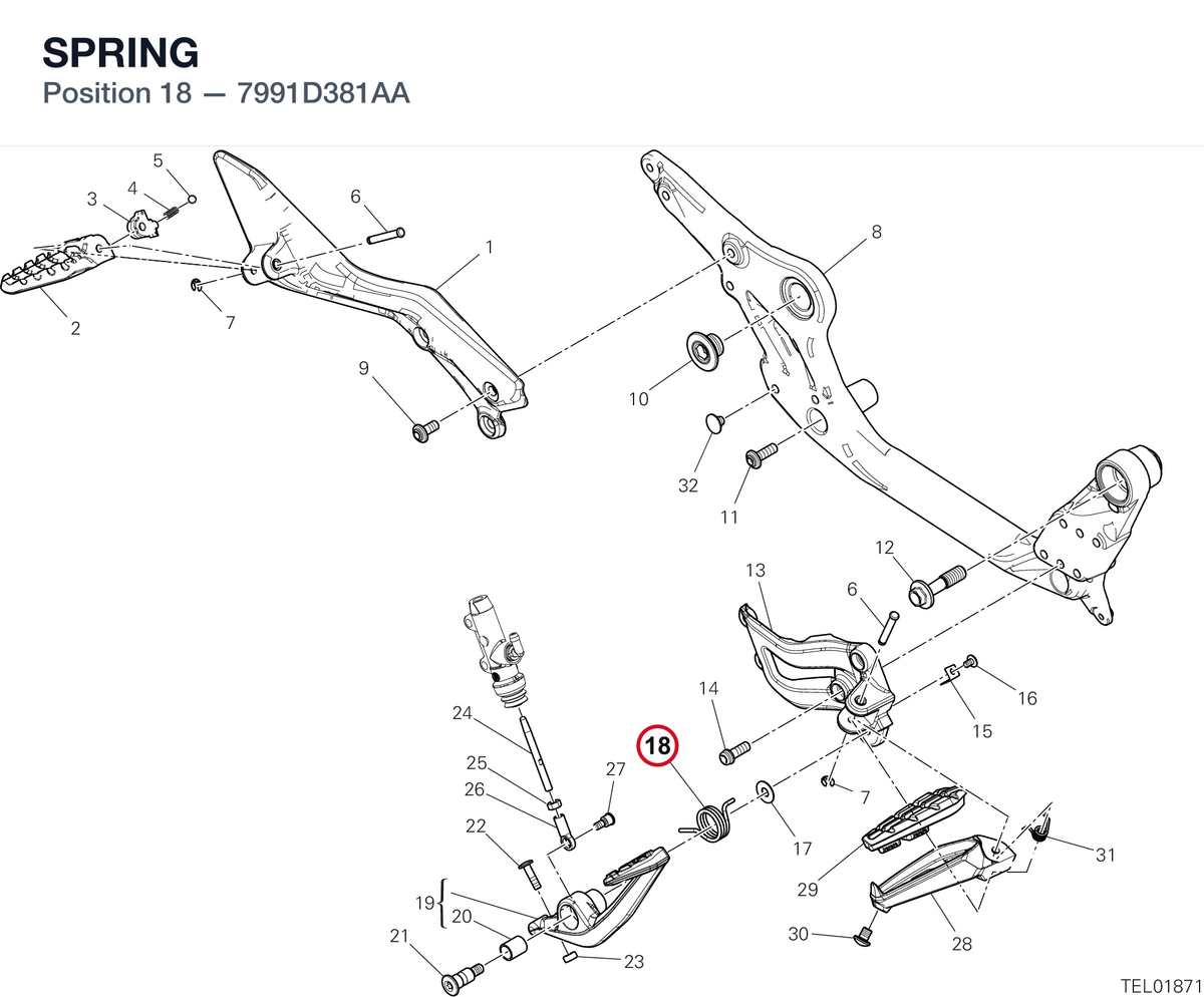 SPRING 7991D381AA diagram position
